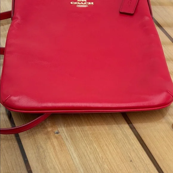 Coach Vibrant Red Crossbody Bag - Picture 11 of 11